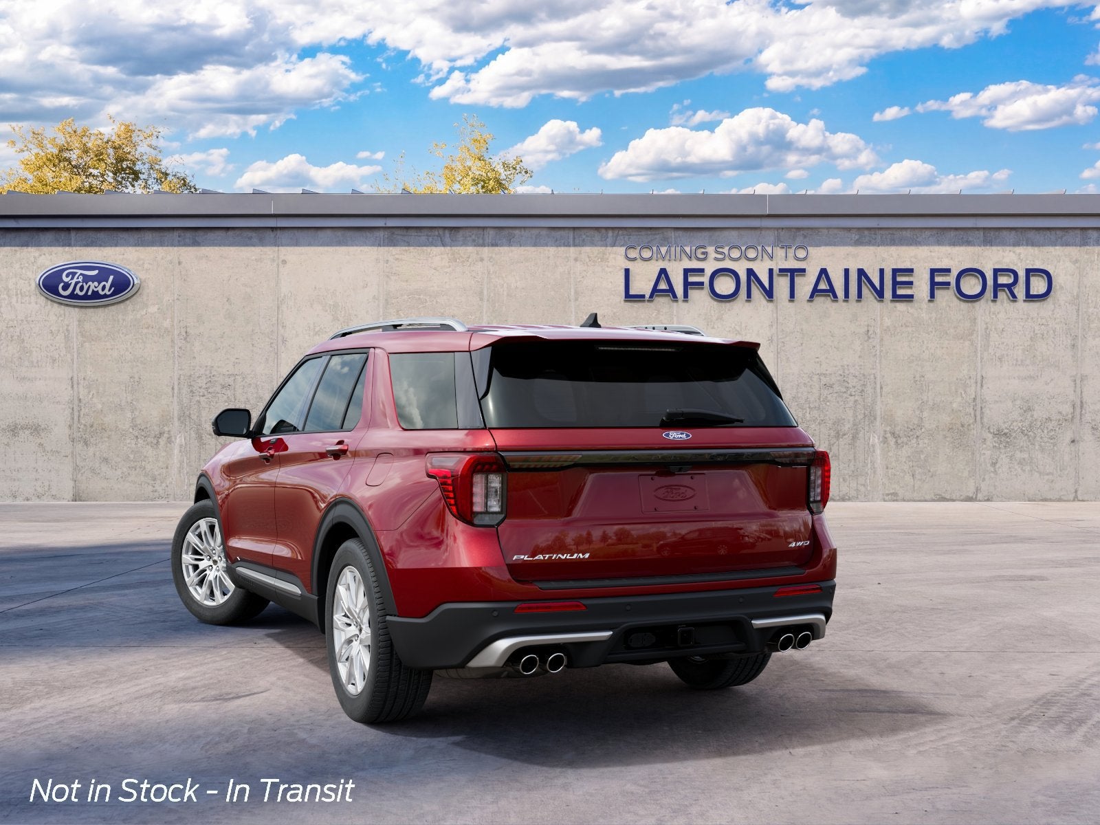 2027 Ford Explorer Platinum In-Transit