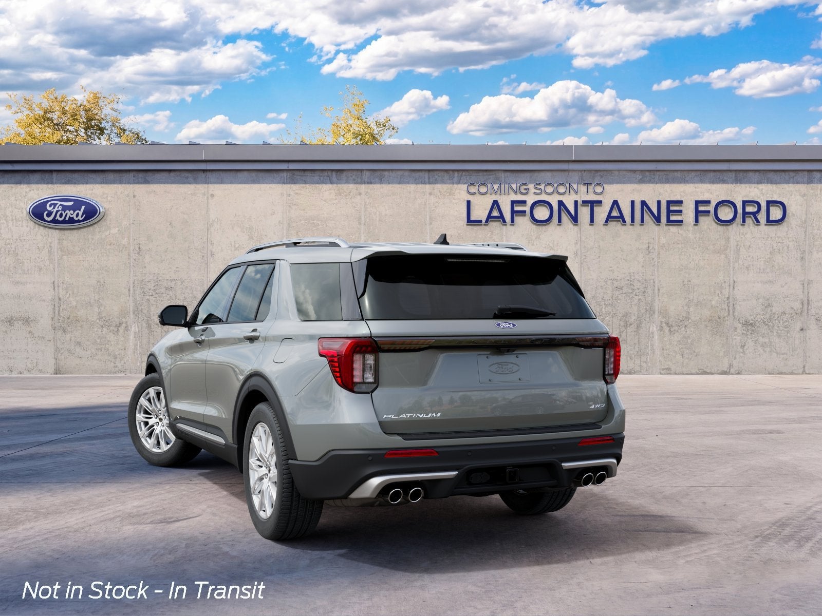 2027 Ford Explorer Platinum In-Transit