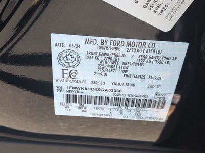 2025 Ford Explorer Platinum