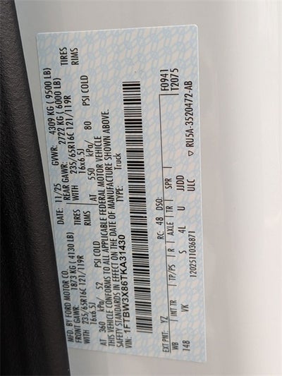 2026 Ford Transit-350 Base