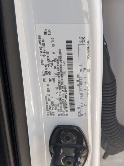 2021 Ford F-150 Lariat 4X4