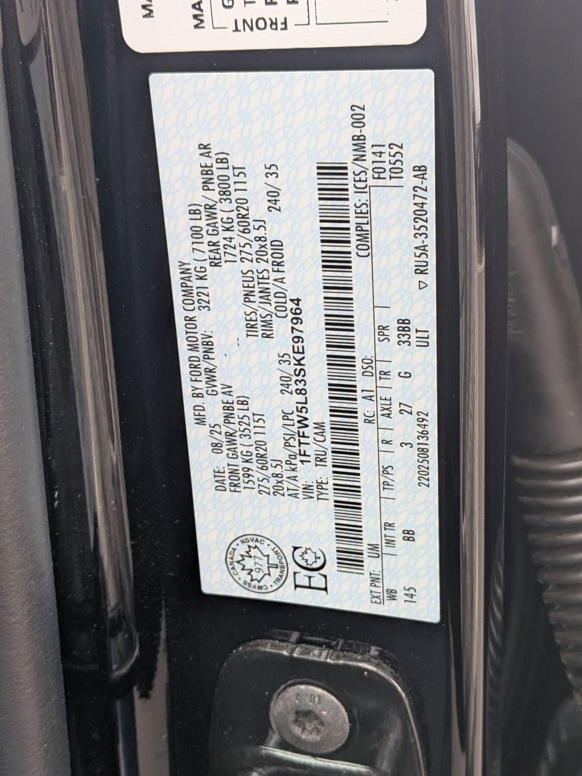 2025 Ford F-150 Lariat 4X4