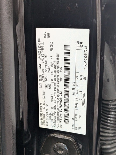 2022 Ford F-150 Lightning Lariat