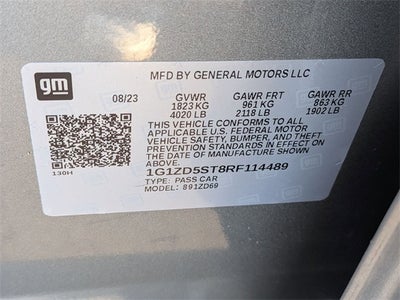 2024 Chevrolet Malibu LT 1LT