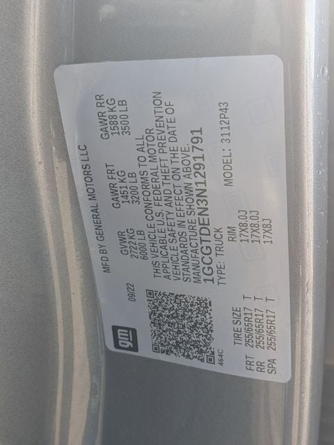 2022 Chevrolet Colorado Z71