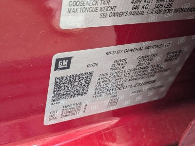2020 Chevrolet Silverado 1500 LT 4X4