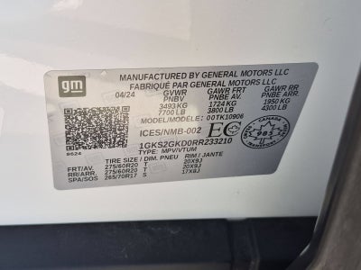 2024 GMC Yukon XL SLT 4WD