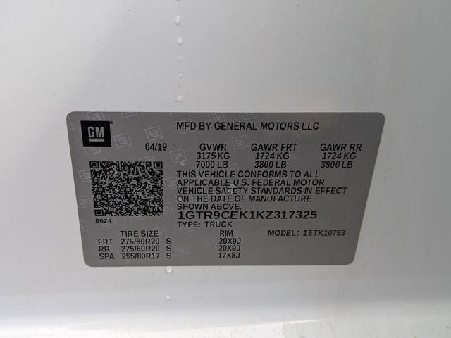 2019 GMC Sierra 1500 Elevation 4X4