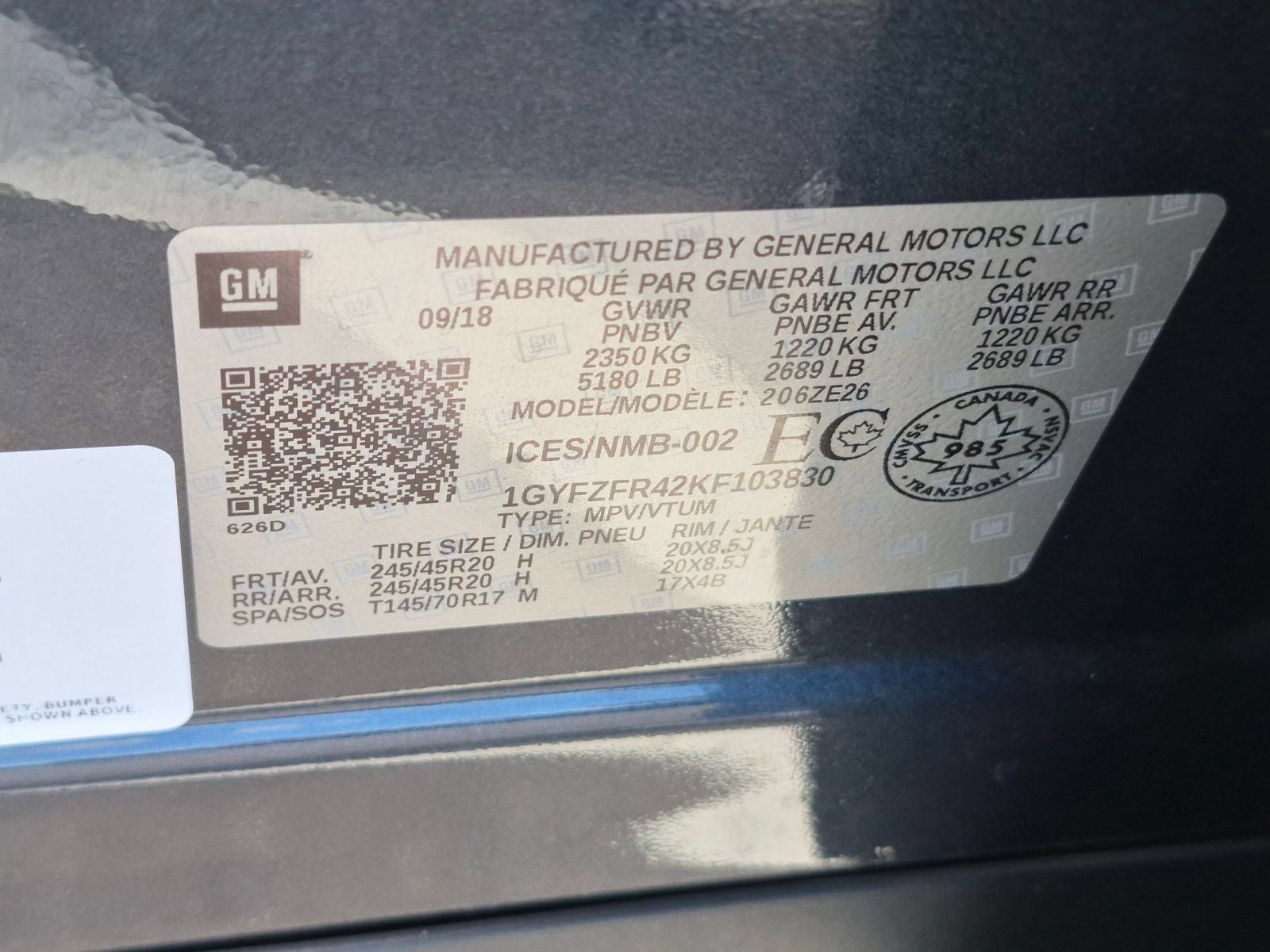 2019 Cadillac XT4 Sport AWD