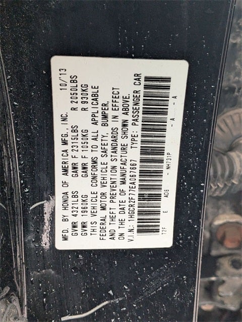 2014 Honda Accord EX