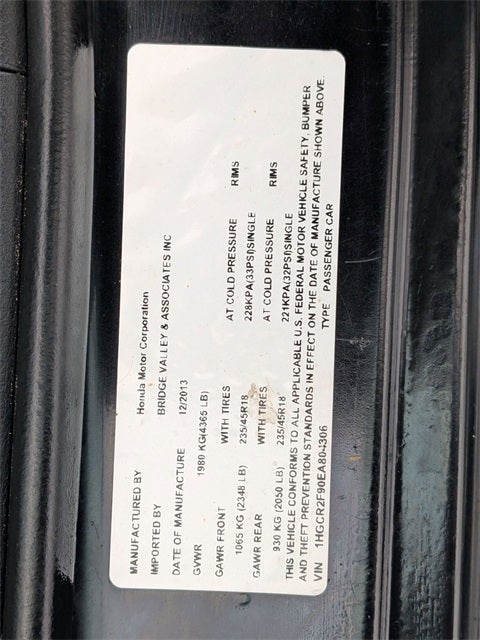 2014 Honda Accord Touring