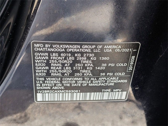 2021 Volkswagen Atlas SEL