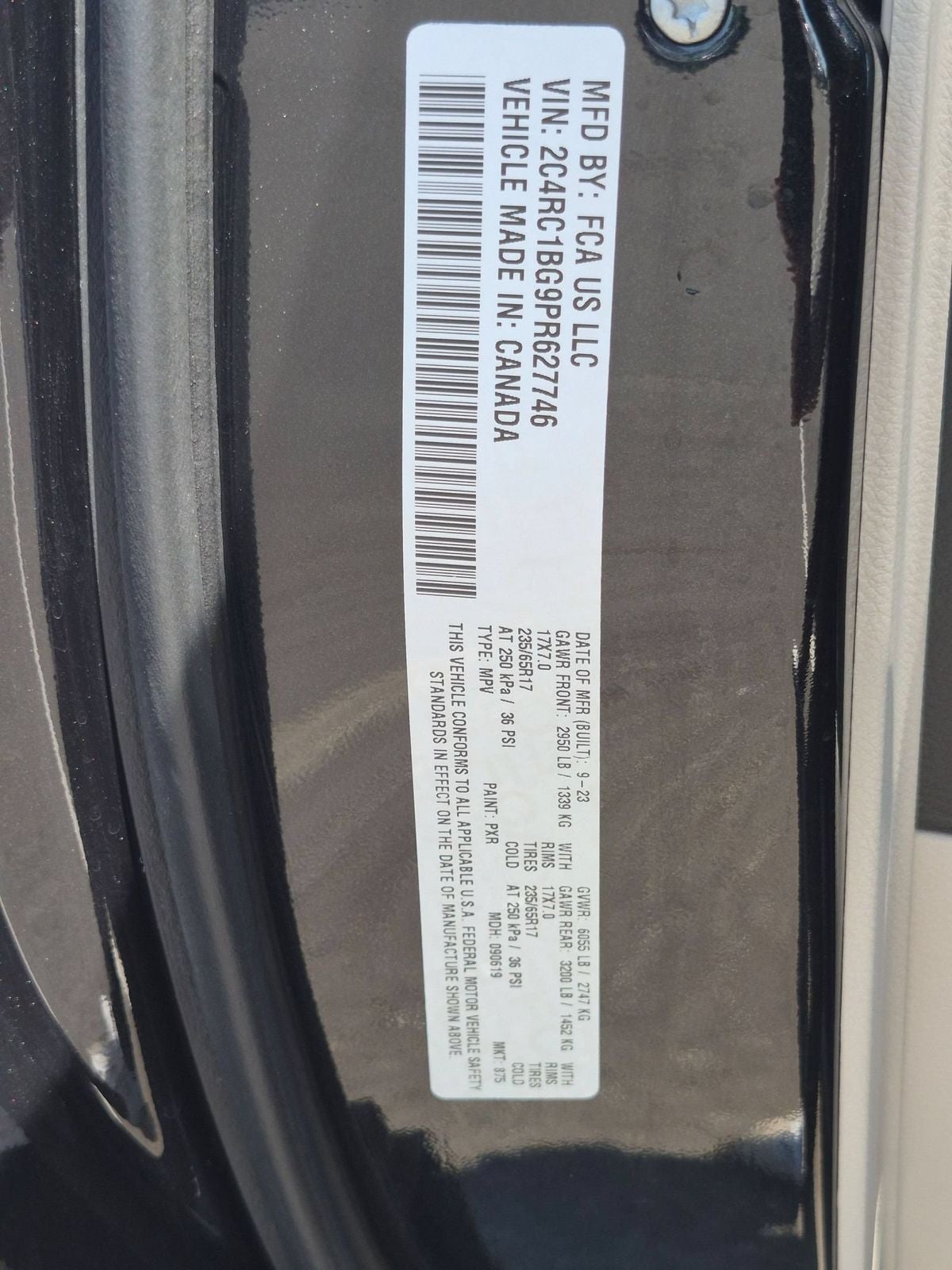 2023 Chrysler Pacifica Touring L