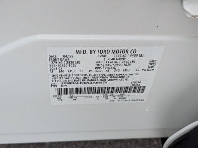 2022 Ford Edge ST Line AWD