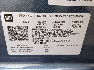 2025 Chevrolet Silverado 2500HD LT