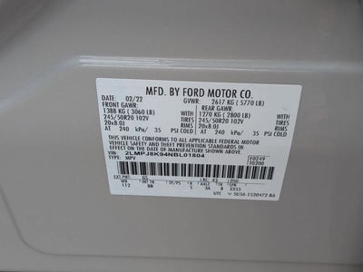 2022 Lincoln Nautilus Reserve