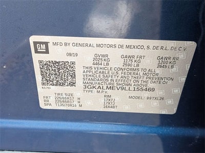 2020 GMC Terrain SLE