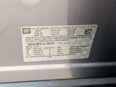 2018 GMC Terrain SLE