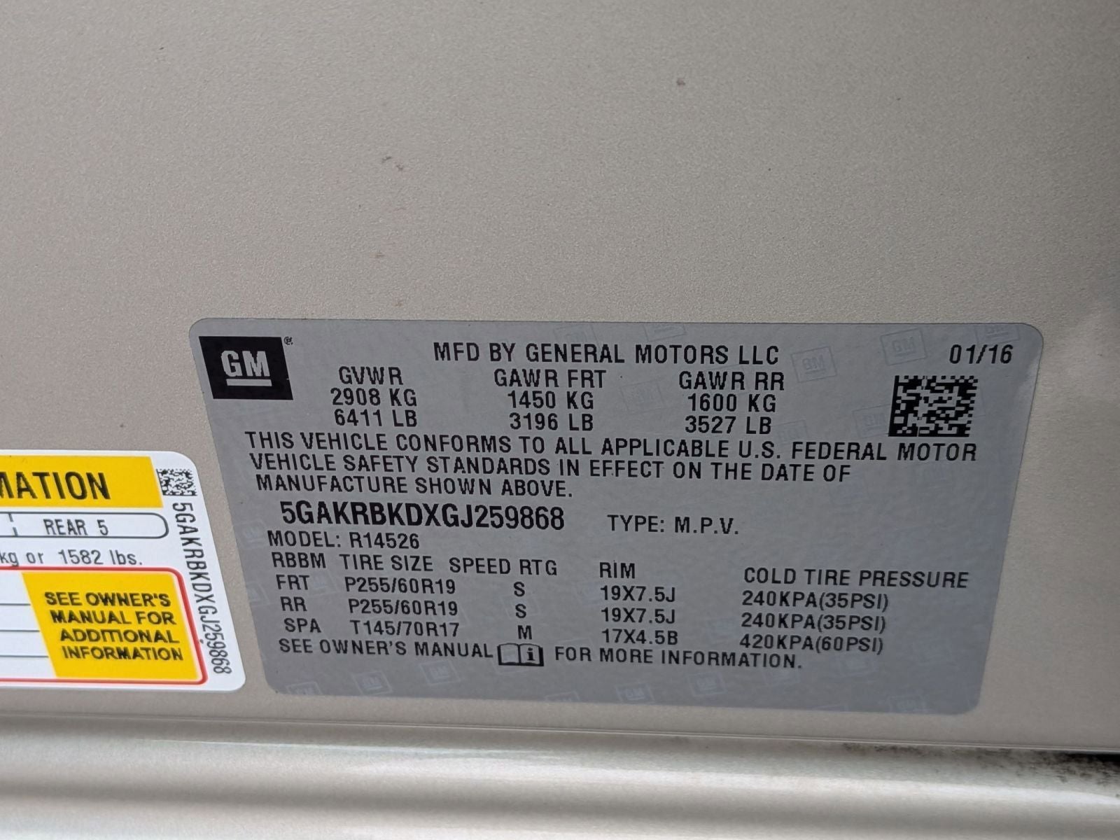 2016 Buick Enclave Leather Group