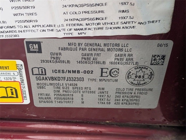 2015 Buick Enclave Leather Group