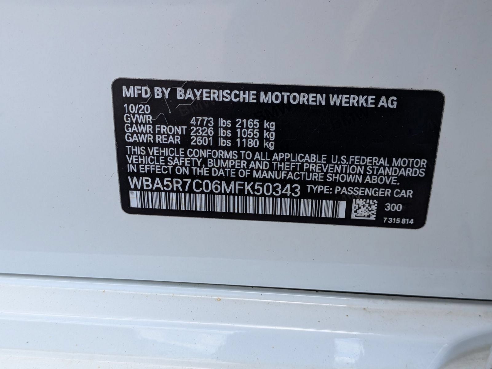 2021 BMW 3 Series 330i xDrive