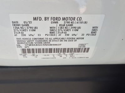2022 Ford Explorer ST 4X4