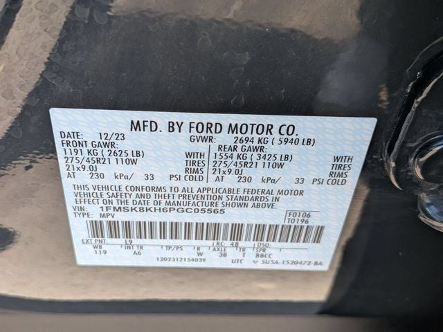 2023 Ford Explorer ST-Line 4X4
