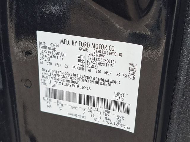 2014 Ford F-150 STX