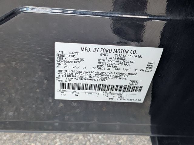 2022 Lincoln Nautilus Reserve AWD