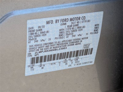 2022 Lincoln Nautilus Reserve