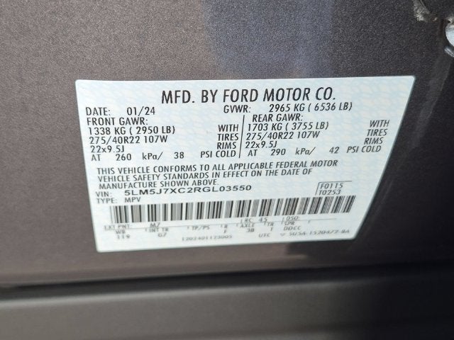 2024 Lincoln Aviator Reserve AWD