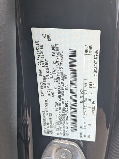2023 Lincoln Corsair Standard AWD