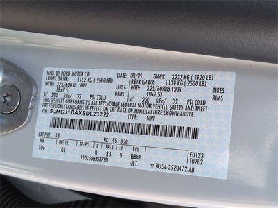 2025 Lincoln Corsair Premiere