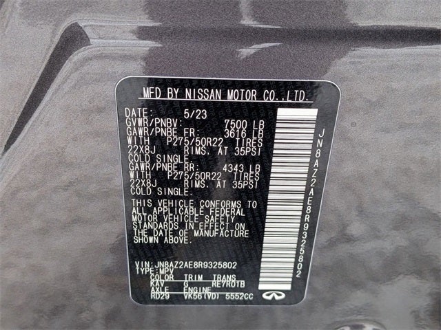 2024 INFINITI QX80 Premium Select 4WD