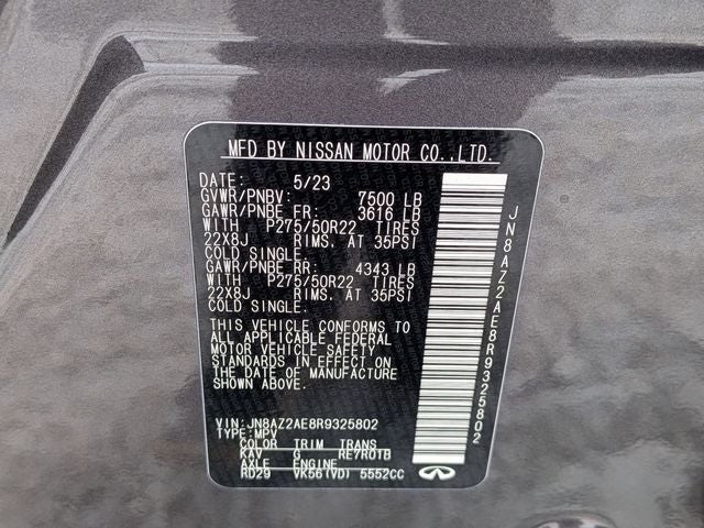 2024 INFINITI QX80 Premium Select 4WD