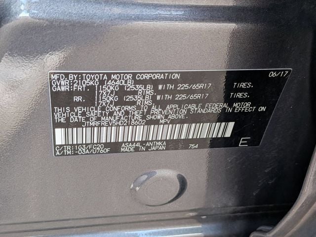 2017 Toyota RAV4 XLE AWD