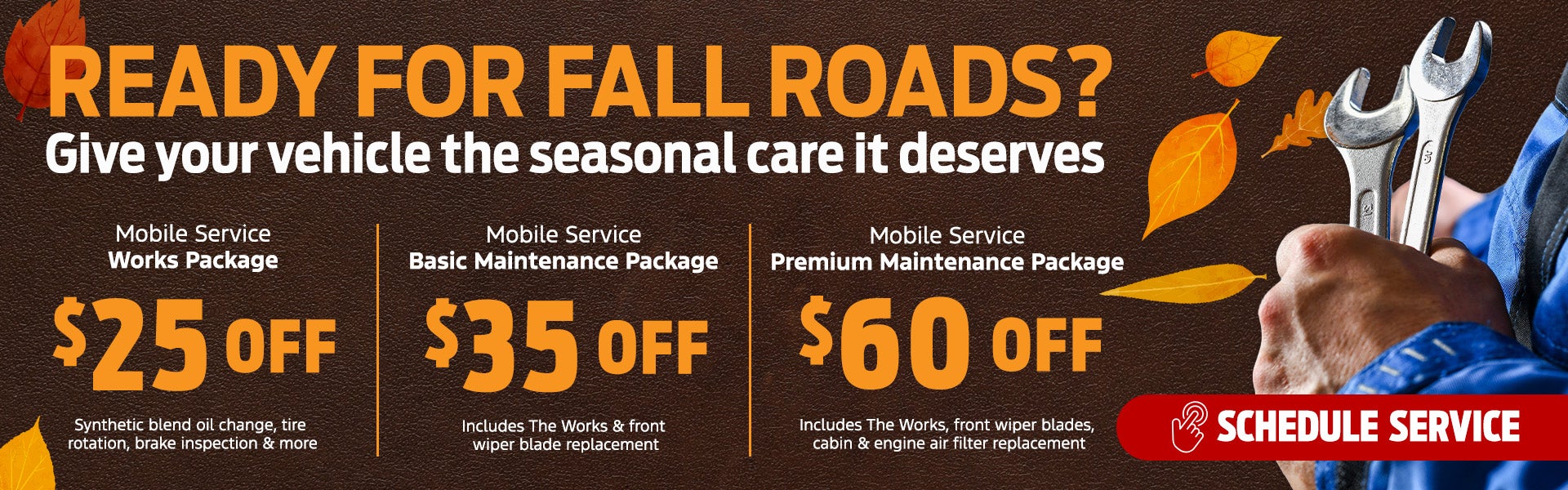 service specials